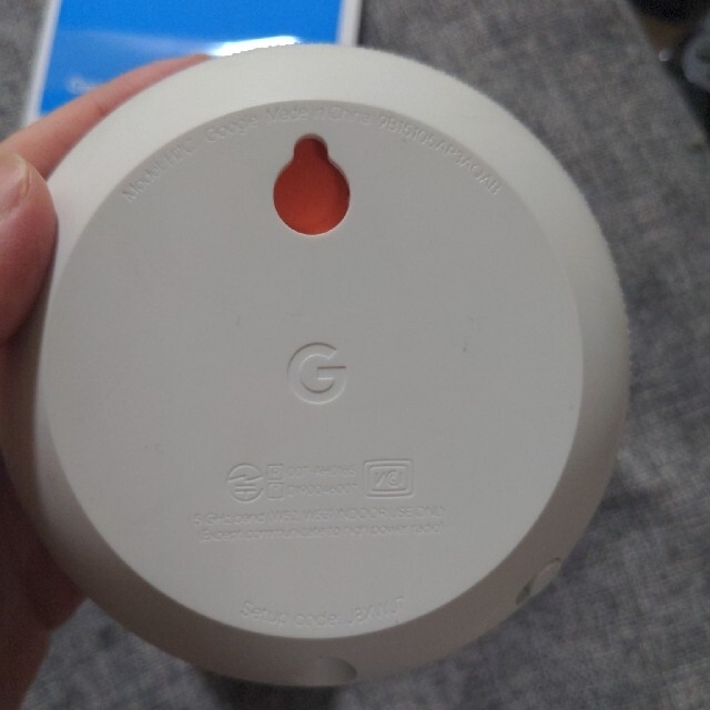 Google(グーグル)のGoogle Nest Mini スマホ/家電/カメラのオーディオ機器(スピーカー)の商品写真