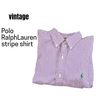 ポロラルフローレン(POLO RALPH LAUREN)のpoloRalph Laurenラルフローレン ストライプシャツ(シャツ/ブラウス(長袖/七分))