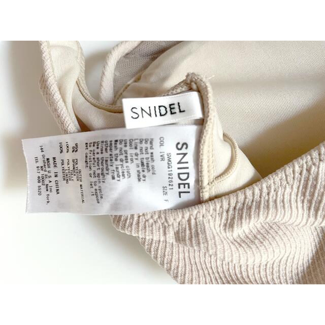 とても SNIDEL ホルターネックスウィムワンピースの通販 by R