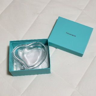 ティファニー(Tiffany & Co.)のティファニー♡ハートのガラスケース♡(小物入れ)