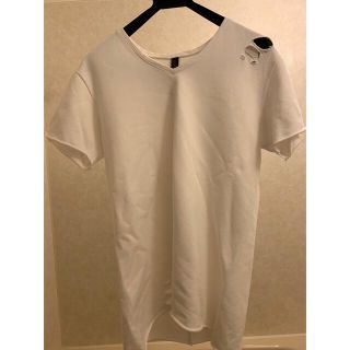 ダブルジェーケー(wjk)のミスチル 桜井着 Thanksgiving25 wjk ダメージカットソー (Tシャツ/カットソー(半袖/袖なし))