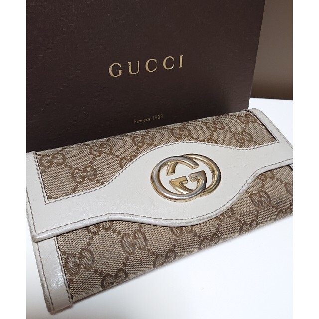 Gucci(グッチ)の【GUCCI】長財布 レディースのファッション小物(財布)の商品写真