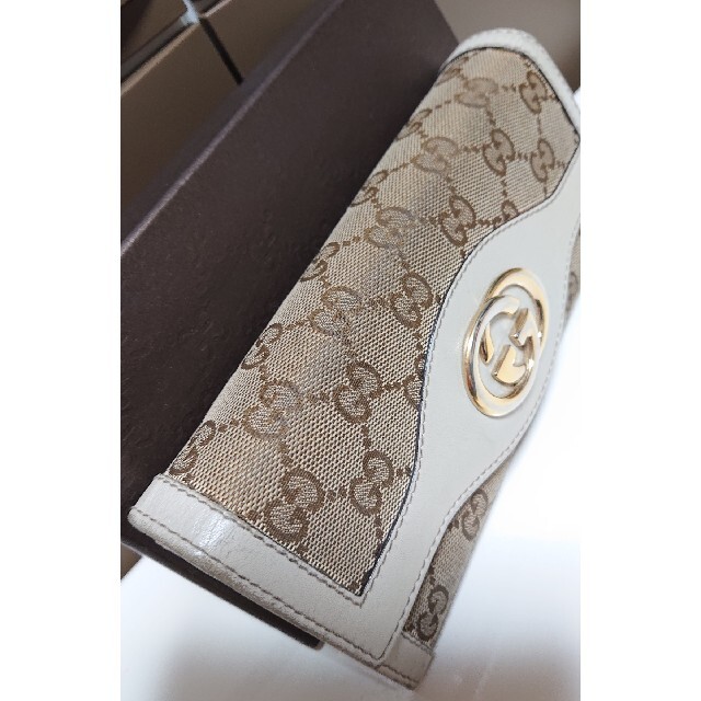 Gucci(グッチ)の【GUCCI】長財布 レディースのファッション小物(財布)の商品写真