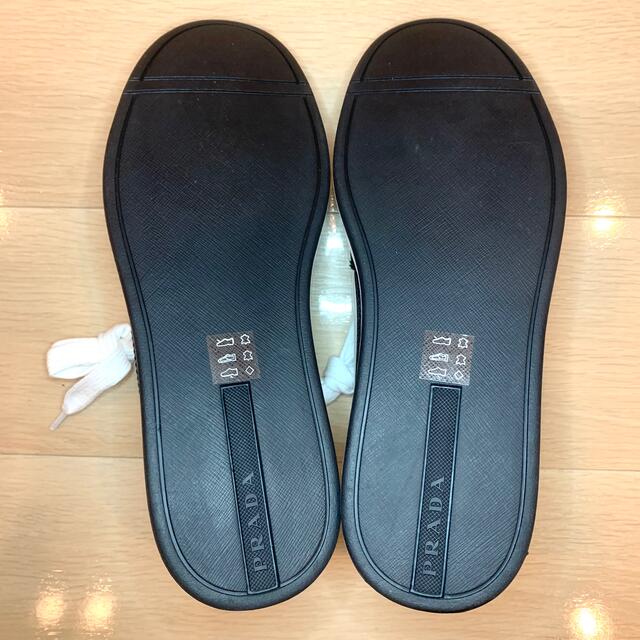 PRADA - プラダ ディストリクト レザー スニーカー メンズ PRADA - プラダ ディストリクト レザー スニーカー メンズ