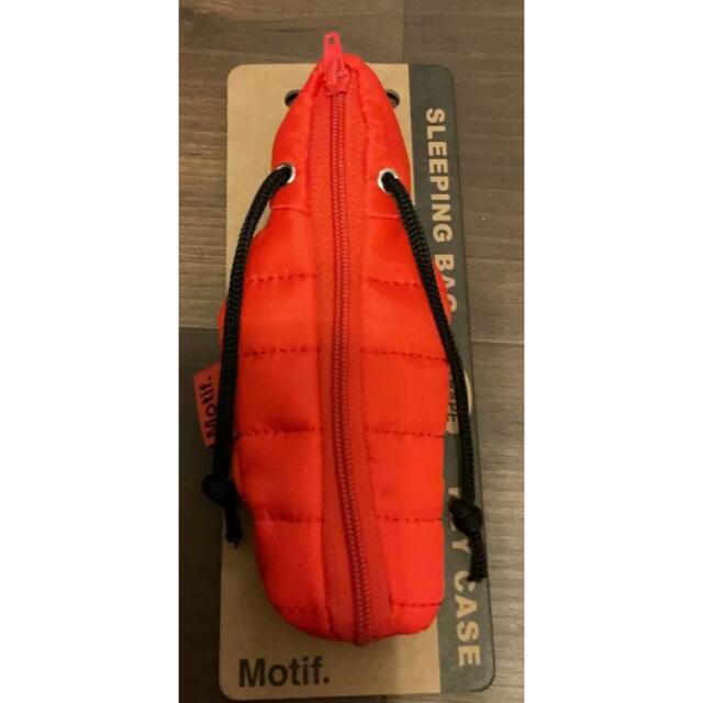 motif SLEEPING BAG SHAPE KEYCASE4連キーホルダー エンタメ/ホビーのコレクション(ノベルティグッズ)の商品写真