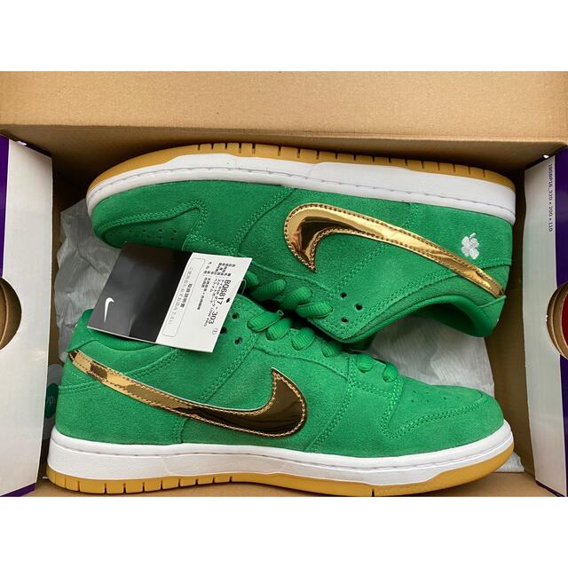 Nike SB Dunk Low St.PatricksDay/Shamrockスケボー