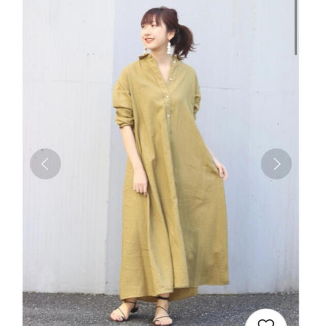 Plage Linen Flared ワンピース 36