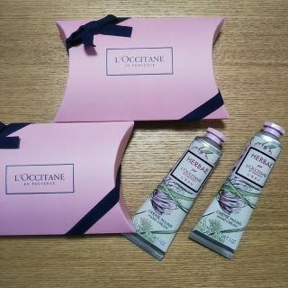 ロクシタン(L'OCCITANE)の【新品】ロクシタン ／エルバブランシュハンドクリーム（３０ｍｌ）× ２個セット(ハンドクリーム)