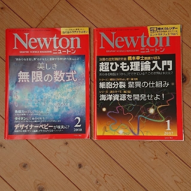 Newton ニュートン 2冊セット エンタメ/ホビーの本(科学/技術)の商品写真