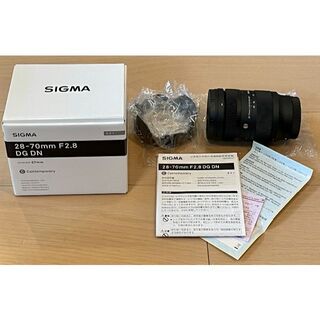SIGMA - 【新品同様】SIGMA シグマ 28-70mm F2.8 DG DN