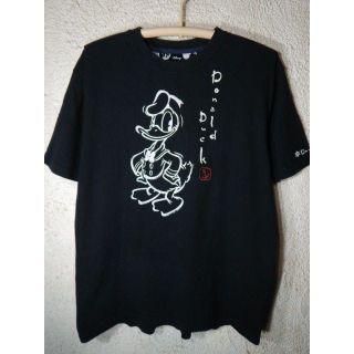 ディズニー(Disney)の7610　ディズニー　大きめ　半袖　tシャツ　ドナルド　ダック　デザイン(Tシャツ/カットソー(半袖/袖なし))