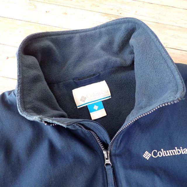 美品 コロンビア 裏起毛 フリース ジャケット ブルゾン Columbia