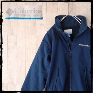 コロンビア(Columbia)の美品 コロンビア 裏起毛 フリース ジャケット ブルゾン Columbia(ブルゾン)