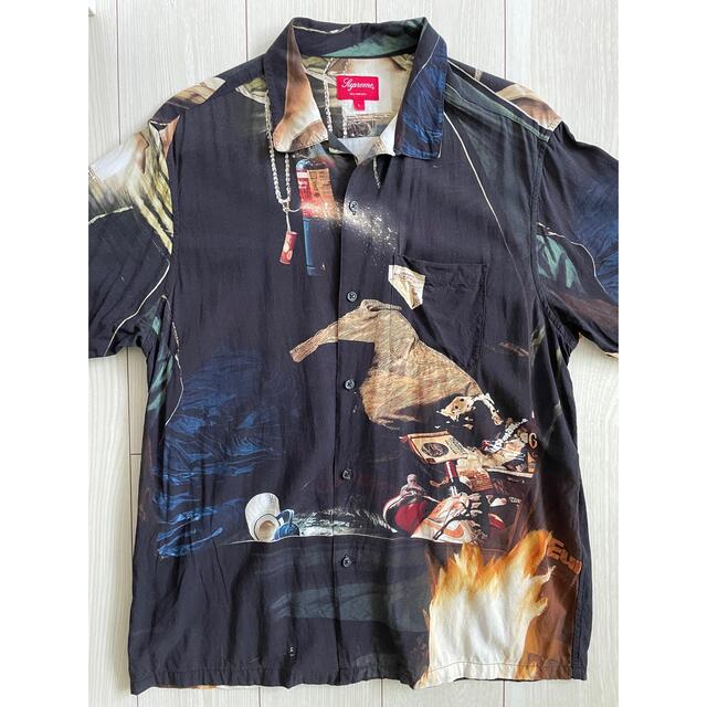 Supreme(シュプリーム)のSupreme Firecracker Rayon S/S Shirt Lサイズ メンズのトップス(シャツ)の商品写真