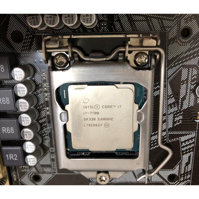 ASUS - ASUS H170-PRO マザーボード CPU CORE i7-7700の通販 by