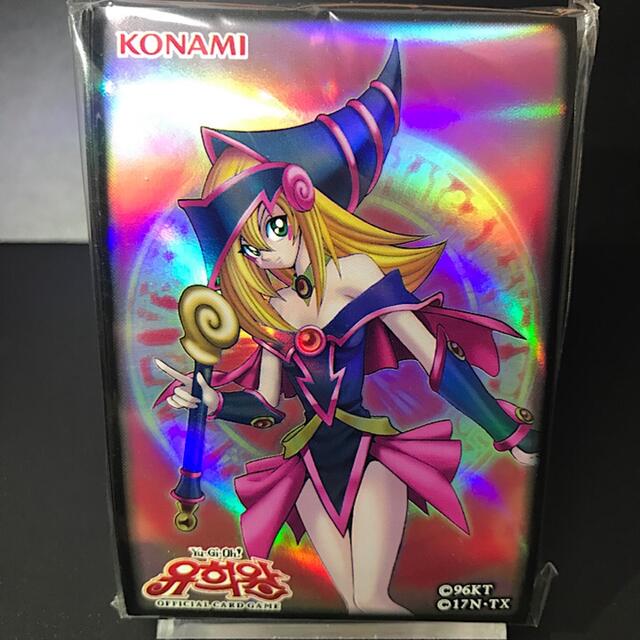 遊戯王OCG ブラック・マジシャン・ガール 公式プロテクター 新品未開封スリーブ