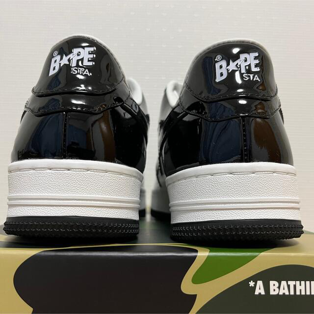 A BATHING APE(アベイシングエイプ)のBAPE STA カレッジカラー BLACK 26.5cm US 8.5 メンズの靴/シューズ(スニーカー)の商品写真