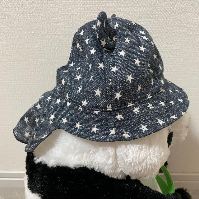 西松屋(ニシマツヤ)のクマミミ帽子　ベビー キッズ/ベビー/マタニティのこども用ファッション小物(帽子)の商品写真
