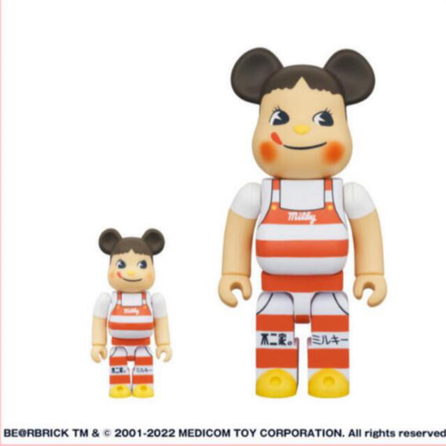 BE＠RBRICK ペコちゃん ミルキー三角帽子デザイン 100％ & 400％その他