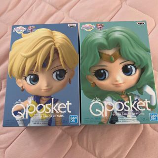 セーラームーン(セーラームーン)のセーラームーン ウラヌス ネプチューン Qposket Bカラーセット(キャラクターグッズ)