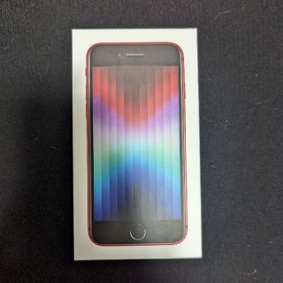 アップル(Apple)の【新品未開封】iPhone SE 128GB【SIMフリー】(スマートフォン本体)