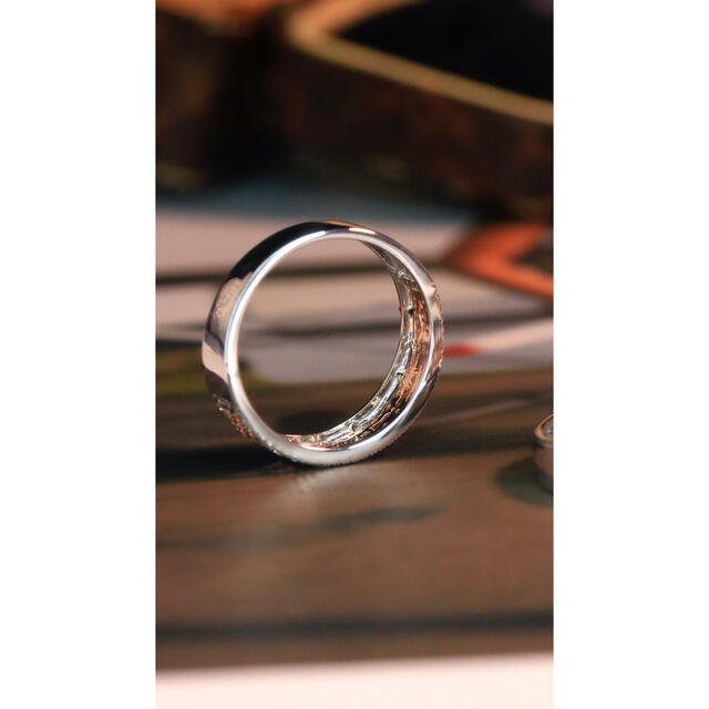 天然ダイヤモンド　リング レディースのアクセサリー(リング(指輪))の商品写真
