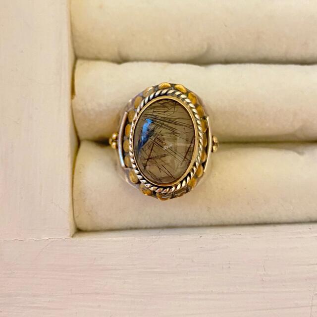 bijumam ビジュマム 天然石 コネクトリング レディースのアクセサリー(リング(指輪))の商品写真