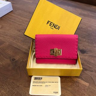 フェンディ(FENDI)のFENDI フェンディ  コンパクト財布 セレリア  ピーカブー(財布)