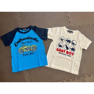 イーストボーイ(EASTBOY)の大幅値下げ　イーストボーイ Ｔシャツ100サイズ 2枚組 新品未使用(Tシャツ/カットソー)