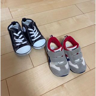 コンバース(CONVERSE)の子供スニーカー14.5cm 2足セット（converse&asics）(スニーカー)