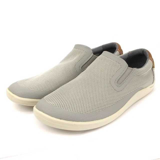 Clarks(クラークス)のクラークス スニーカー グレー UK8 JP27 シューズ 靴 ■SM0 メンズの靴/シューズ(スリッポン/モカシン)の商品写真