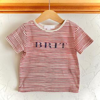 バーバリー(BURBERRY)の美品 バーバリー Tシャツ 90 2Y 24M トップス  半袖Tシャツ(Tシャツ/カットソー)