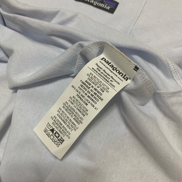 patagonia(パタゴニア)のパタゴニア P-6 Tシャツ Mサイズ 新品未使用 国内正規品 White メンズのトップス(Tシャツ/カットソー(半袖/袖なし))の商品写真