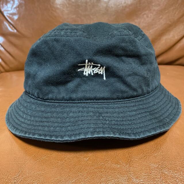 STUSSY(ステューシー)のSTUSSY バケットハット　キッズサイズ キッズ/ベビー/マタニティのこども用ファッション小物(帽子)の商品写真