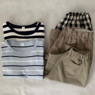 ムジルシリョウヒン(MUJI (無印良品))の無印良品 80 セット(Ｔシャツ)