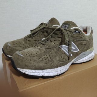 New balance 990V4 CG 27cm オリーブ ニューバランス