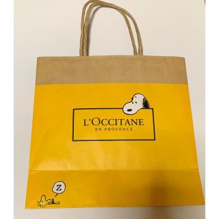 ロクシタン(L'OCCITANE)のロクシタン　スヌーピー紙袋(ショップ袋)