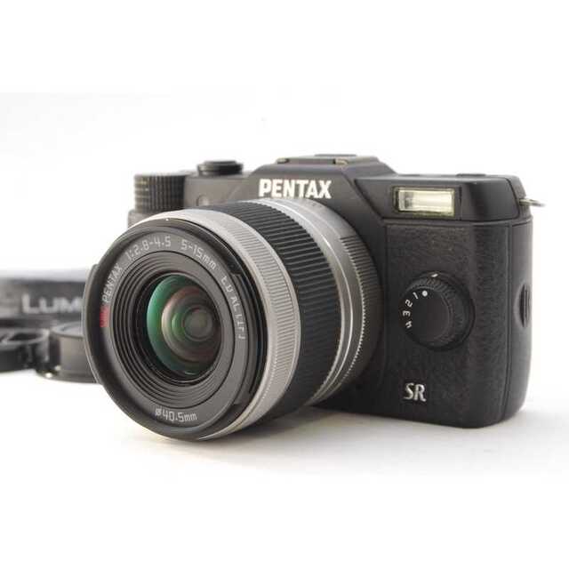 管807 スマホ転送可 PENTAX Q10 手のひらサイズ ミラーレスカメラ 