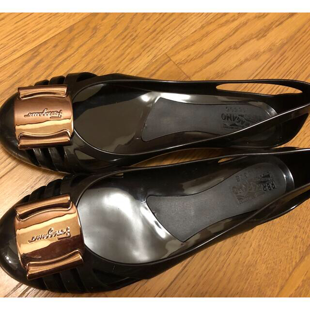 Salvatore Ferragamo   フェラガモ ラバーシューズ サイズ8の通販 by