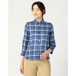 キース(KEITH)の【美品ほぼ新品】 KEITH／キース FARGO チェック シャツブラウス (シャツ/ブラウス(長袖/七分))