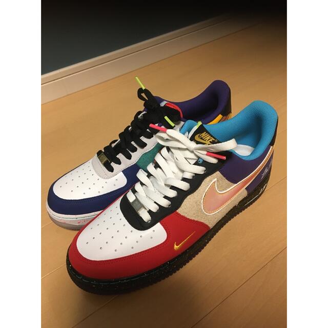 NIKE(ナイキ)のNIKE AIR FORCE 1 '07 LV8 WHAT THE LA メンズの靴/シューズ(スニーカー)の商品写真