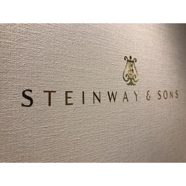 スタインウェイ Steinway デカール ステッカー 2枚