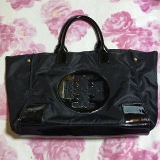 Tory Burch - Tory Burch♡ビッグエラトートバッグ♡ブラック