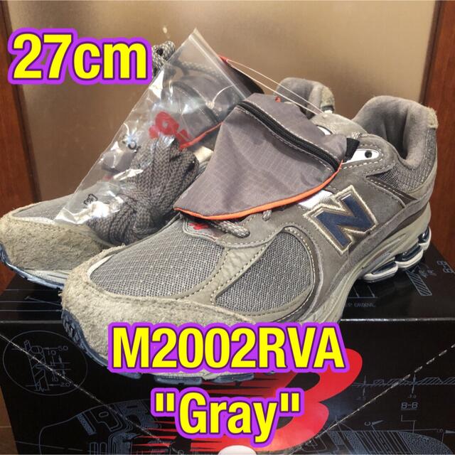 ニューバランス M2002RVA Gray 27cm