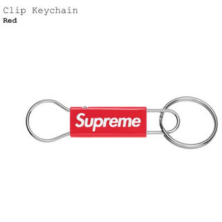 シュプリーム(Supreme)のSupreme Clip Keychain "Red"(キーホルダー)