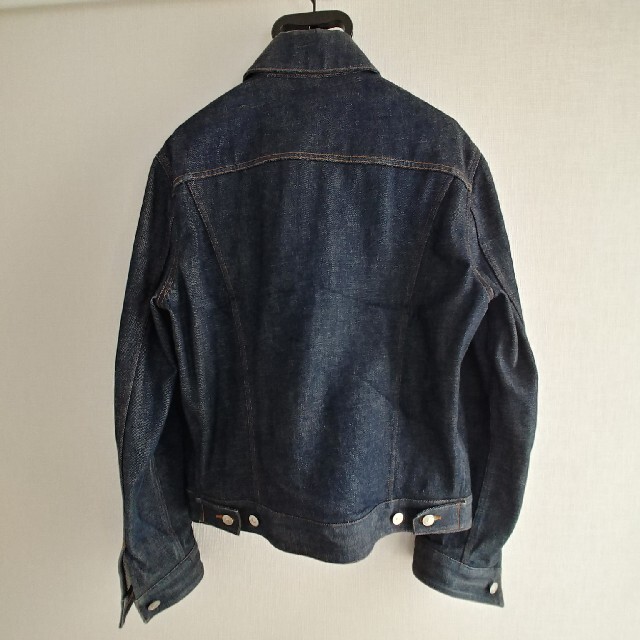 A.P.C(アーペーセー)のA.P.C. メンズ　3rdタイプ　ノンウォッシュ　デニムジャケット　XS メンズのジャケット/アウター(Gジャン/デニムジャケット)の商品写真