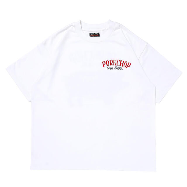 ポークチョップ Tシャツ/PORKCHOP WHITE Mサイズ - Tシャツ/カットソー ...