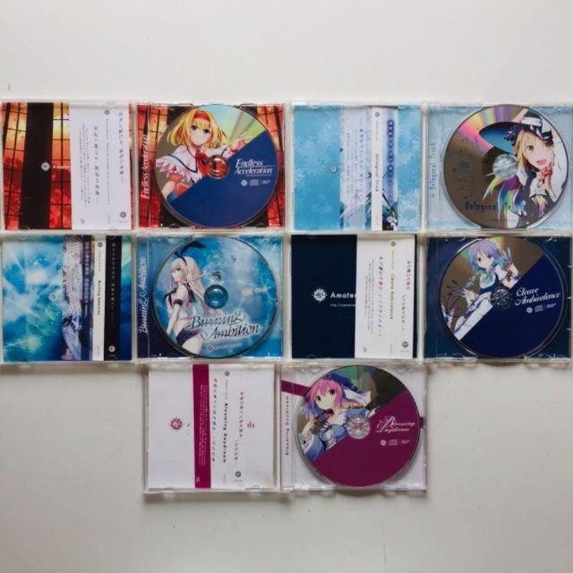 Amateras Records　東方アレンジアルバムCD　10点セット