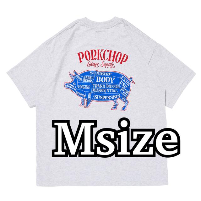 ポークチョップ　Tシャツ/PORKCHOP GRAY Mサイズ