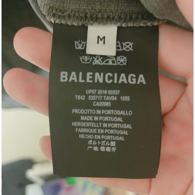 Balenciaga(バレンシアガ)のバレンシアガ　tシャツ　正規品　美品 メンズのトップス(Tシャツ/カットソー(半袖/袖なし))の商品写真